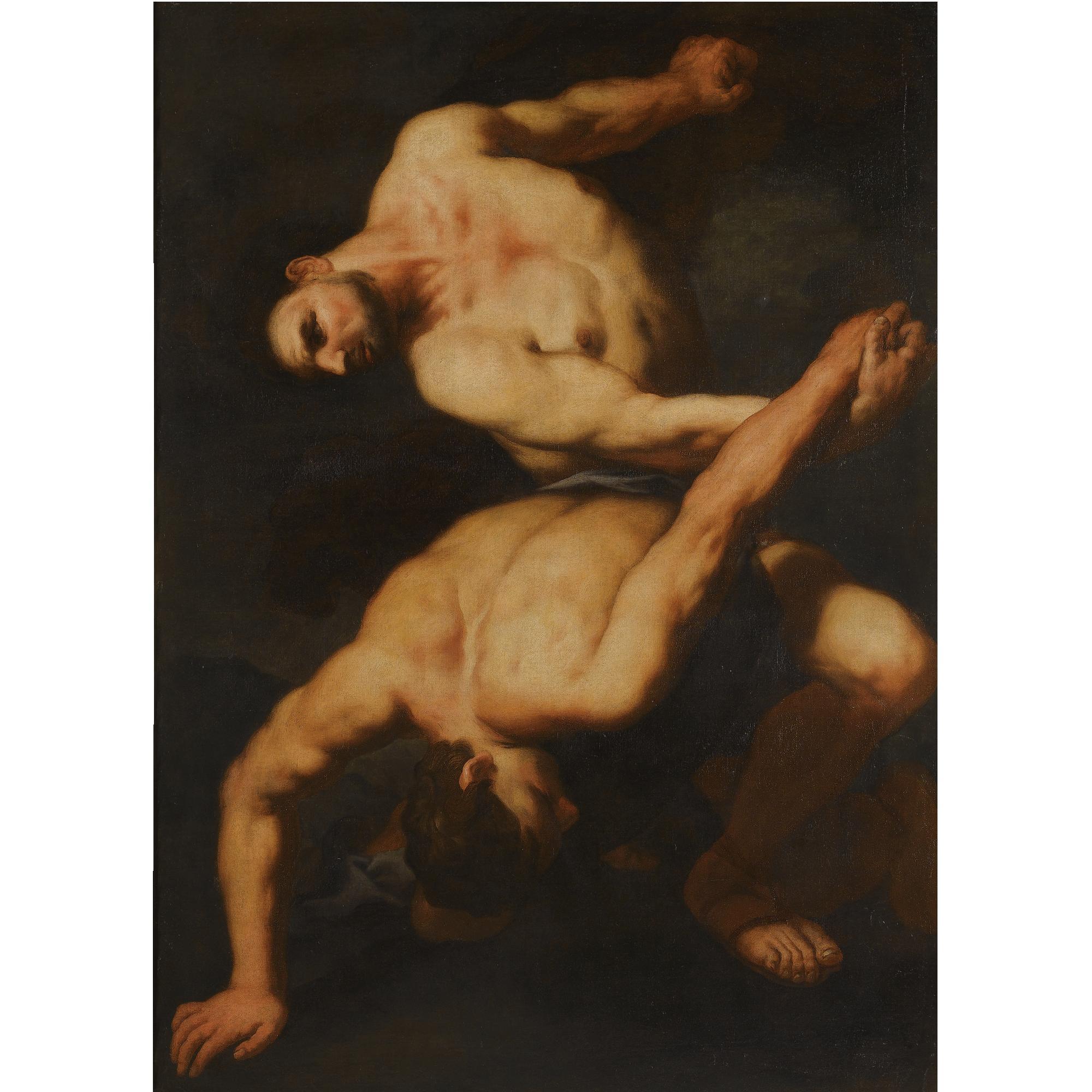 Antonio Zanchi - Hercules And Cacus