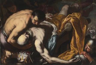 Antonio Zanchi - The Death Of King Josiah