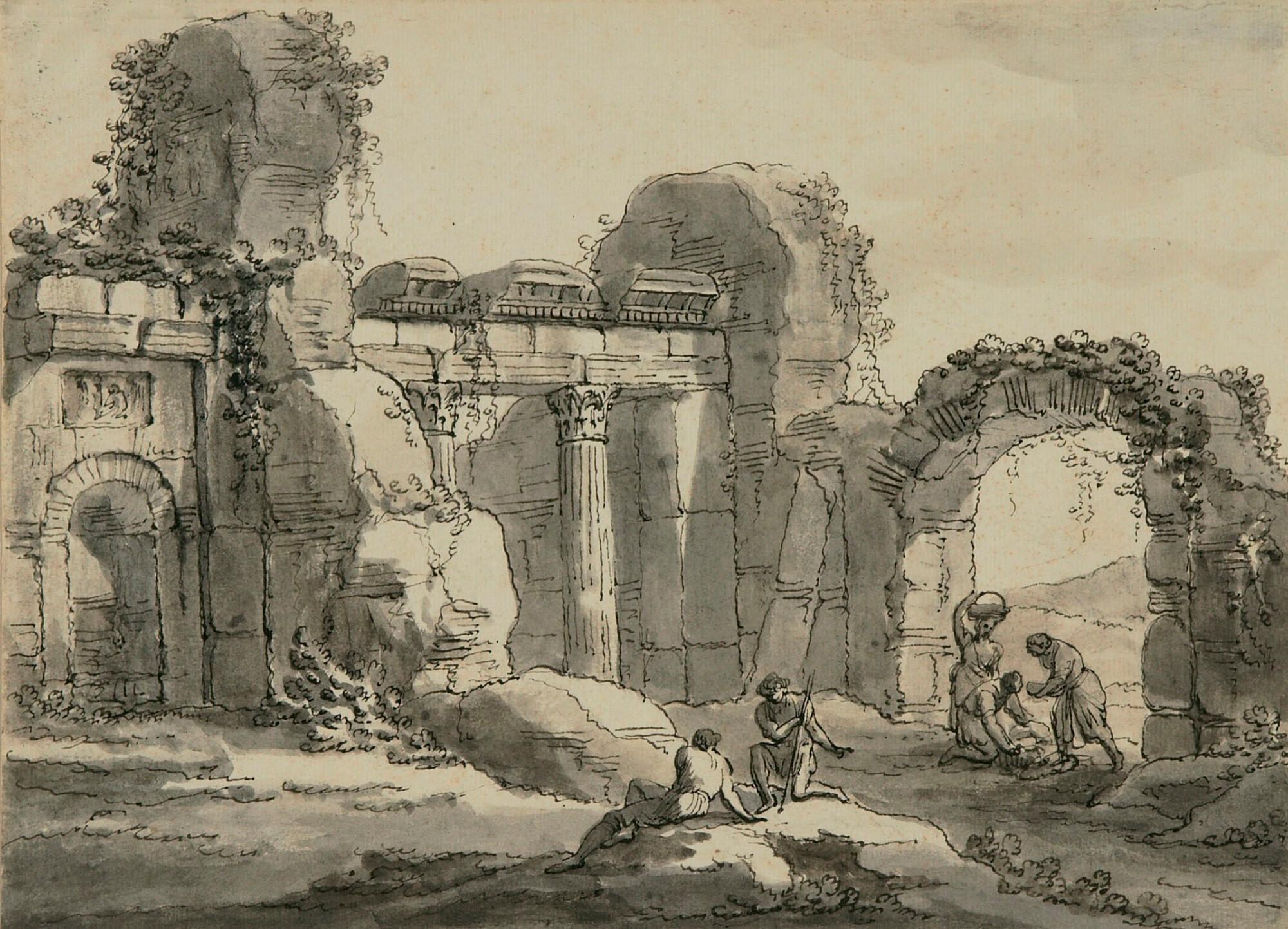 Antonio Zucchi - Römische Ruinen.