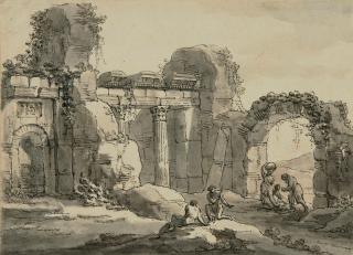 Antonio Zucchi - Römische Ruinen.
