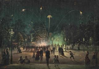 Antonion Zeno Shindler - Fireworks, 4th July