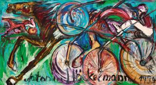 Antonius Höckelmann - „Endkampf der Traber“.