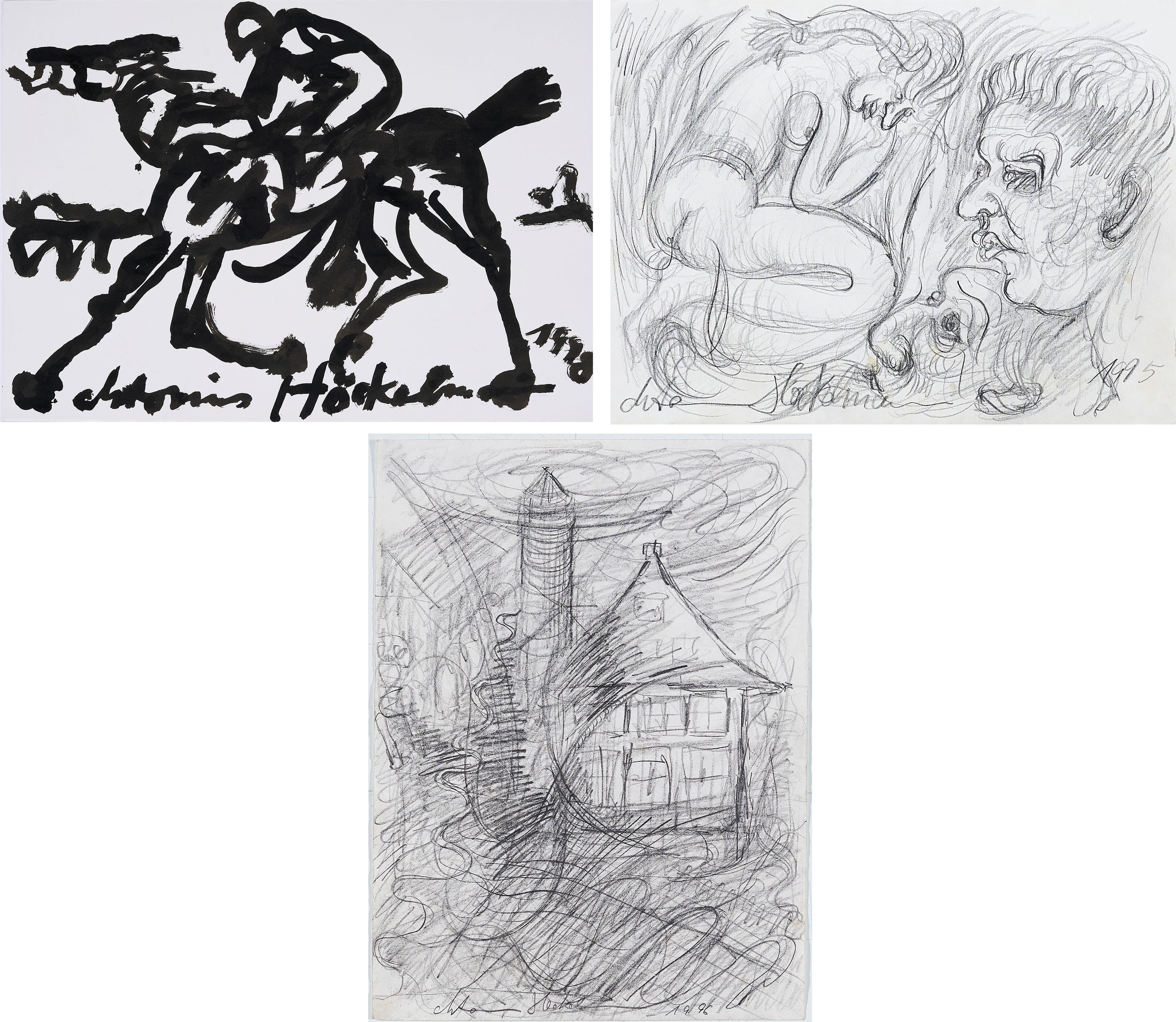 Antonius Höckelmann - Konvolut von drei Werken.