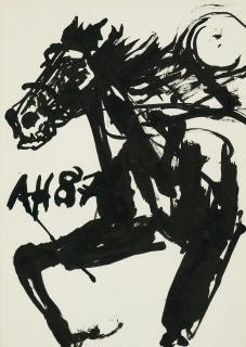 Antonius Höckelmann - Ohne Titel (Pferd).