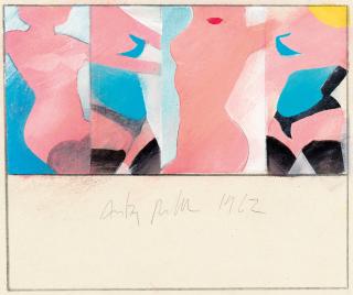 Antony Donaldson - Study Towards \'Strip Board\'