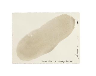 Antony Gormley - Henry Stone for Chasing Rainbows, 1990