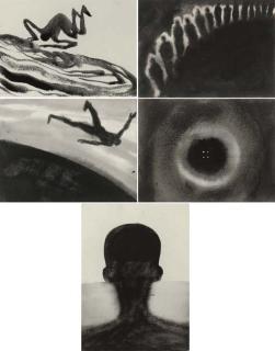 Antony Gormley - (i) Wave (ii) Tide (iii) Fall VII (iv) Possible Escape (v) Fouiller Fouilleur