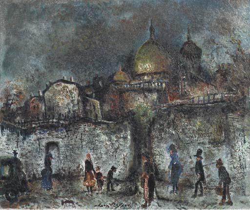 Antoon Kruysen - Going to church