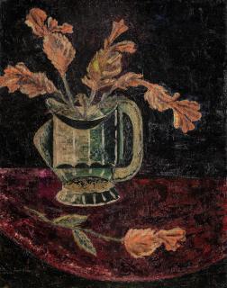 Anwar Jalal Shemza - Blue Vase