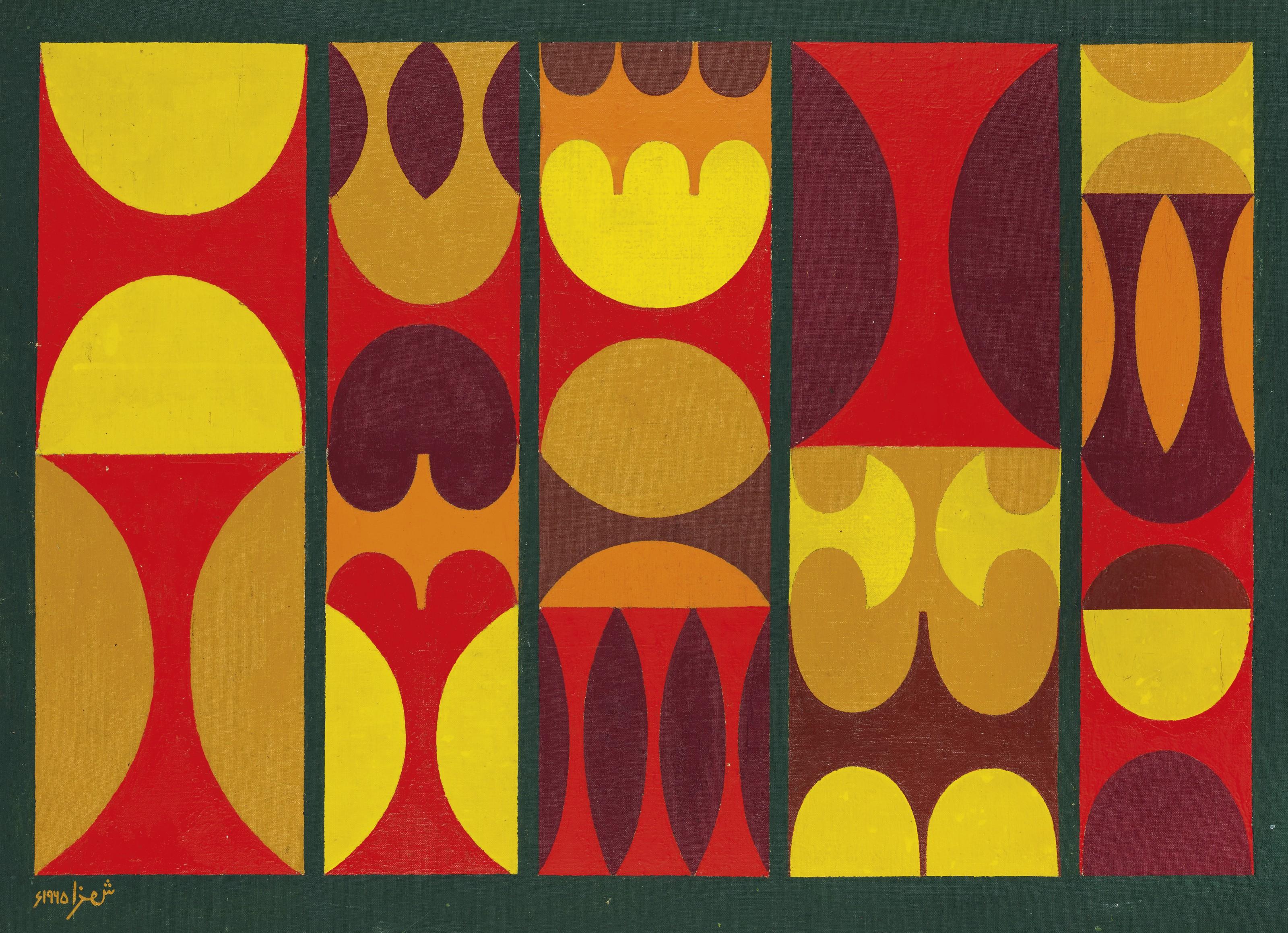 Anwar Jalal Shemza - Untitled