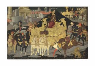 Apollonio Di Giovanni - The Triumph of Scipio Africanus: a cassone panel