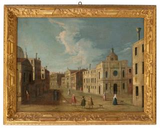 Apollonio Domenichini - Paire de Caprices Vénitiens (2)