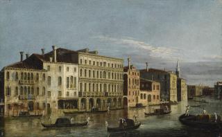 Apollonio Facchinetti - Venice, A View Of The Grand Canal