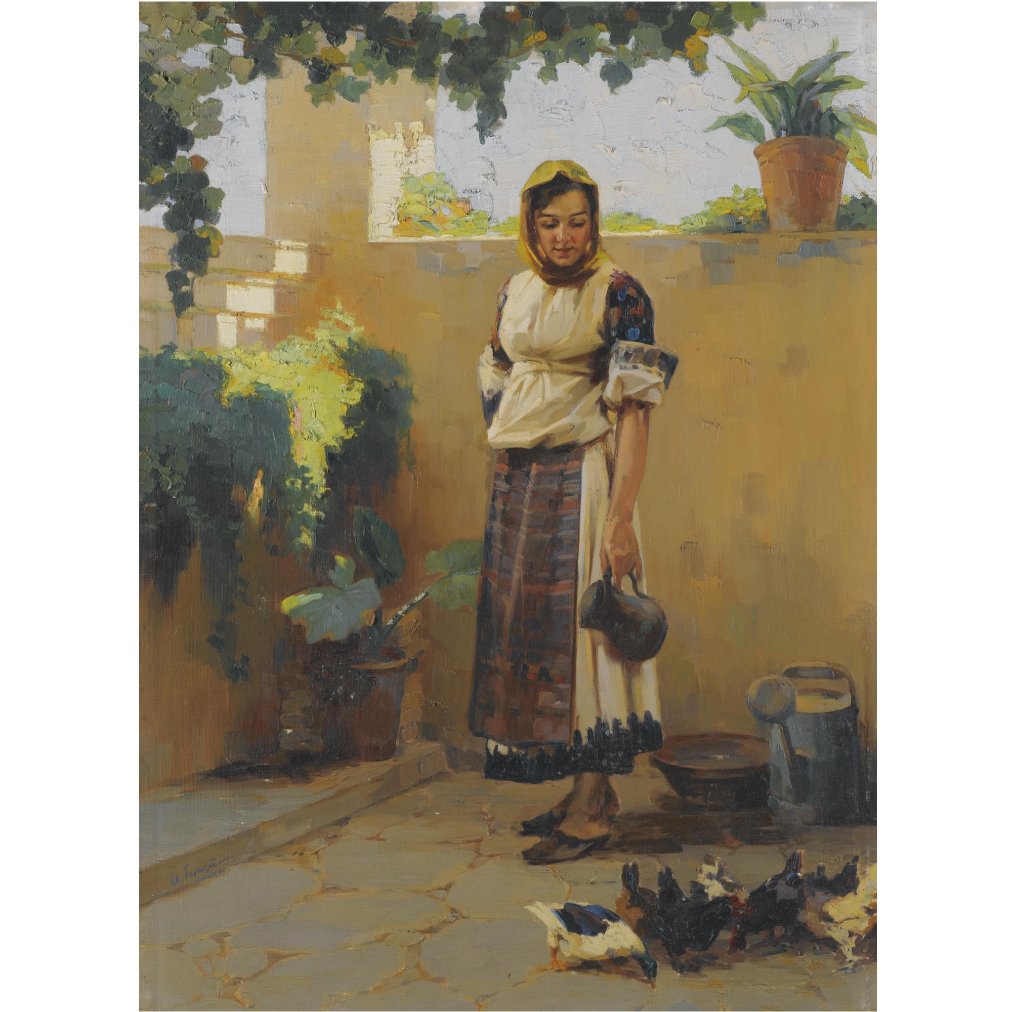 Apostolos Geralis - Greek Feeding The Birds