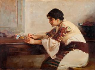 Apostolos Geralis - Painting the eggs