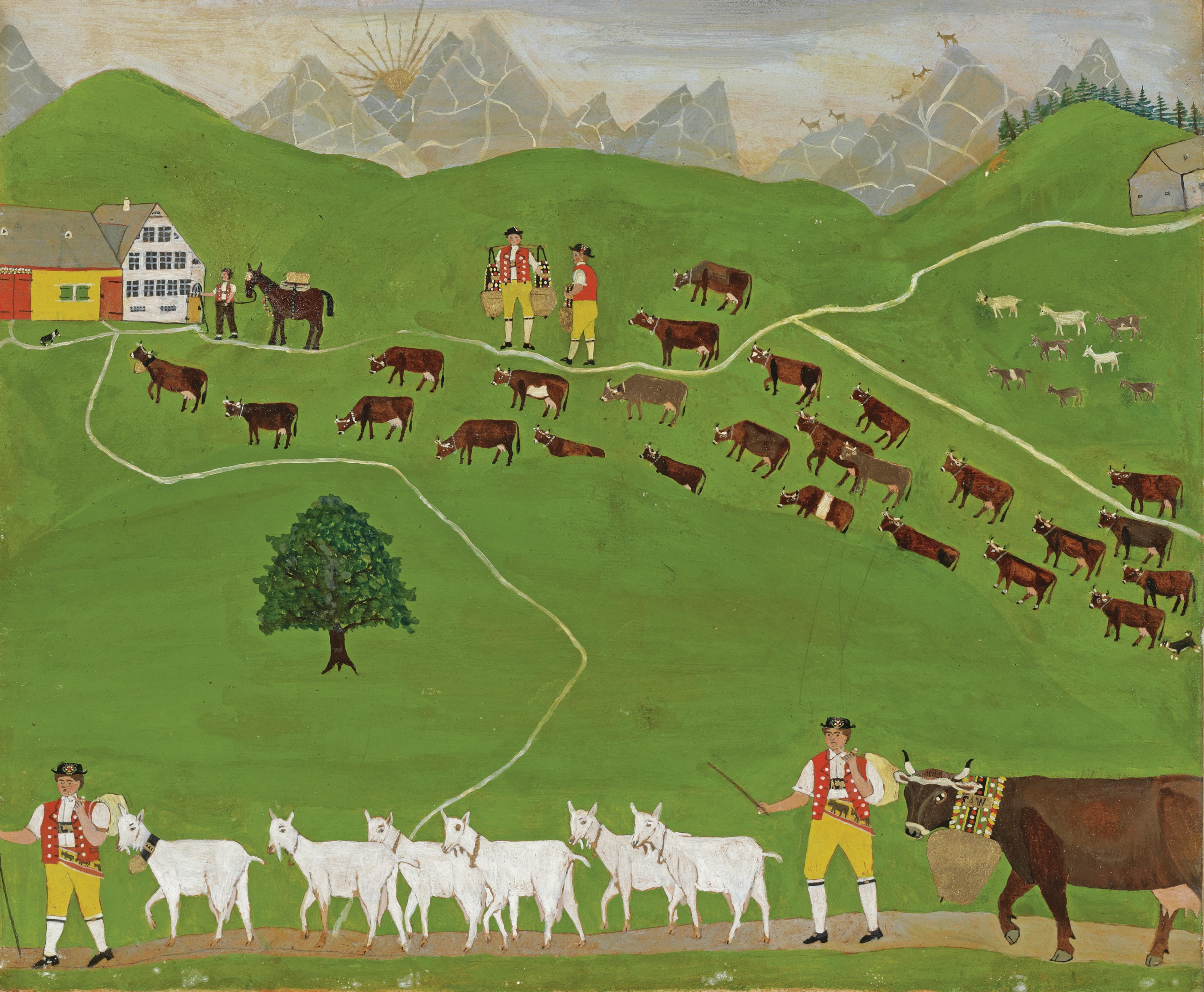 Appenzeller Landschaft Landscape In Appenzell