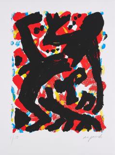 AR Penck - Dresden 1992 Blatt 2.