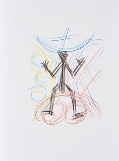 AR Penck - Heiner Müller: Wolokolamsker Chaussee IV und V.