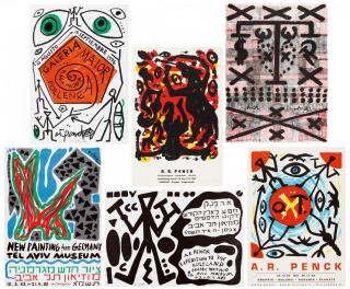 AR Penck - Konvolut von 72 Druckgrafiken.