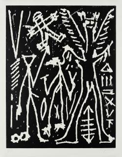 AR Penck - Nachtvision (Aus: Erste Konzentration).