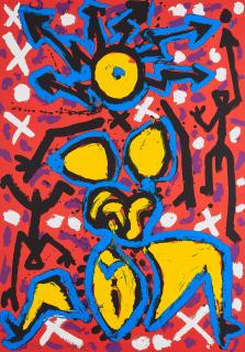 AR Penck - Ohne Titel.