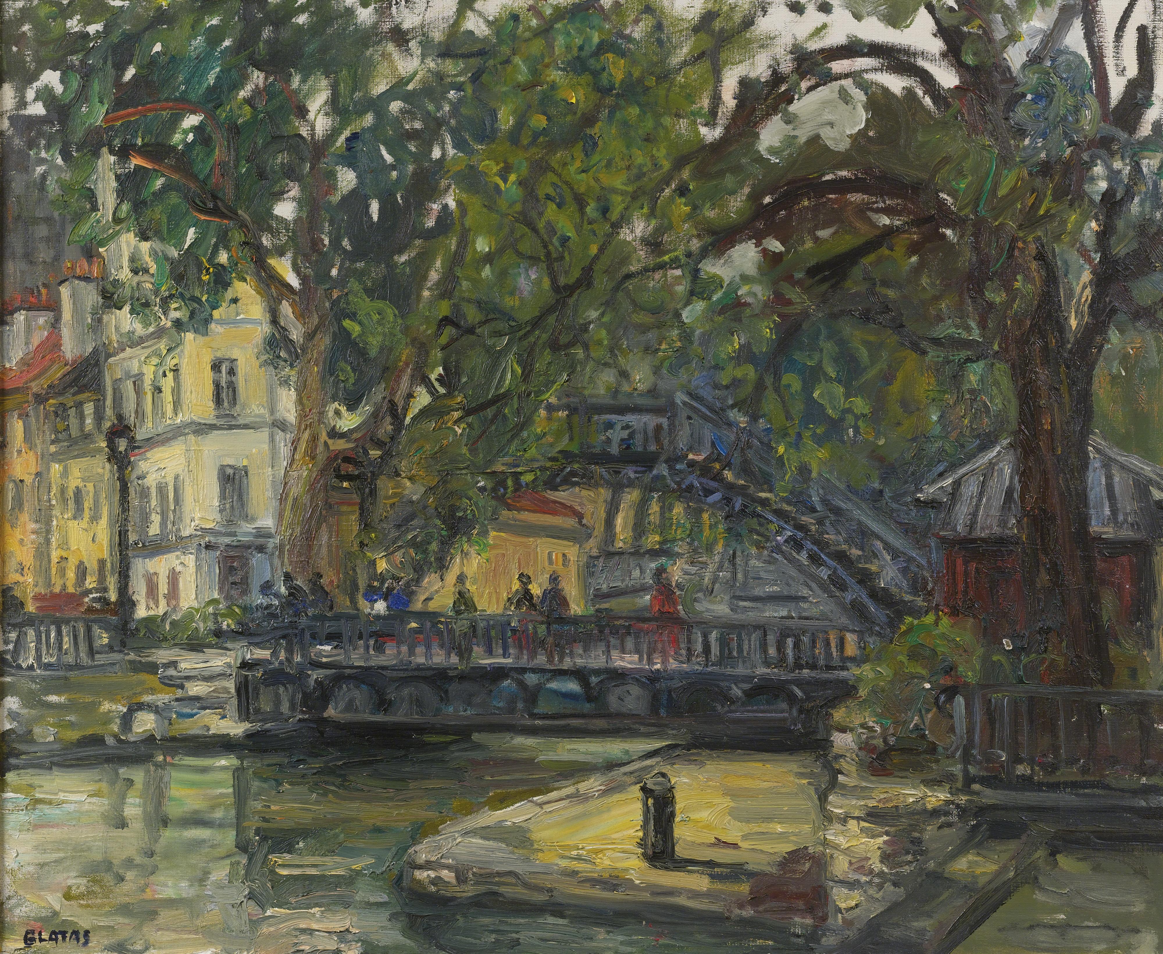 Arbit Blatas - Canal St. Martin, Paris