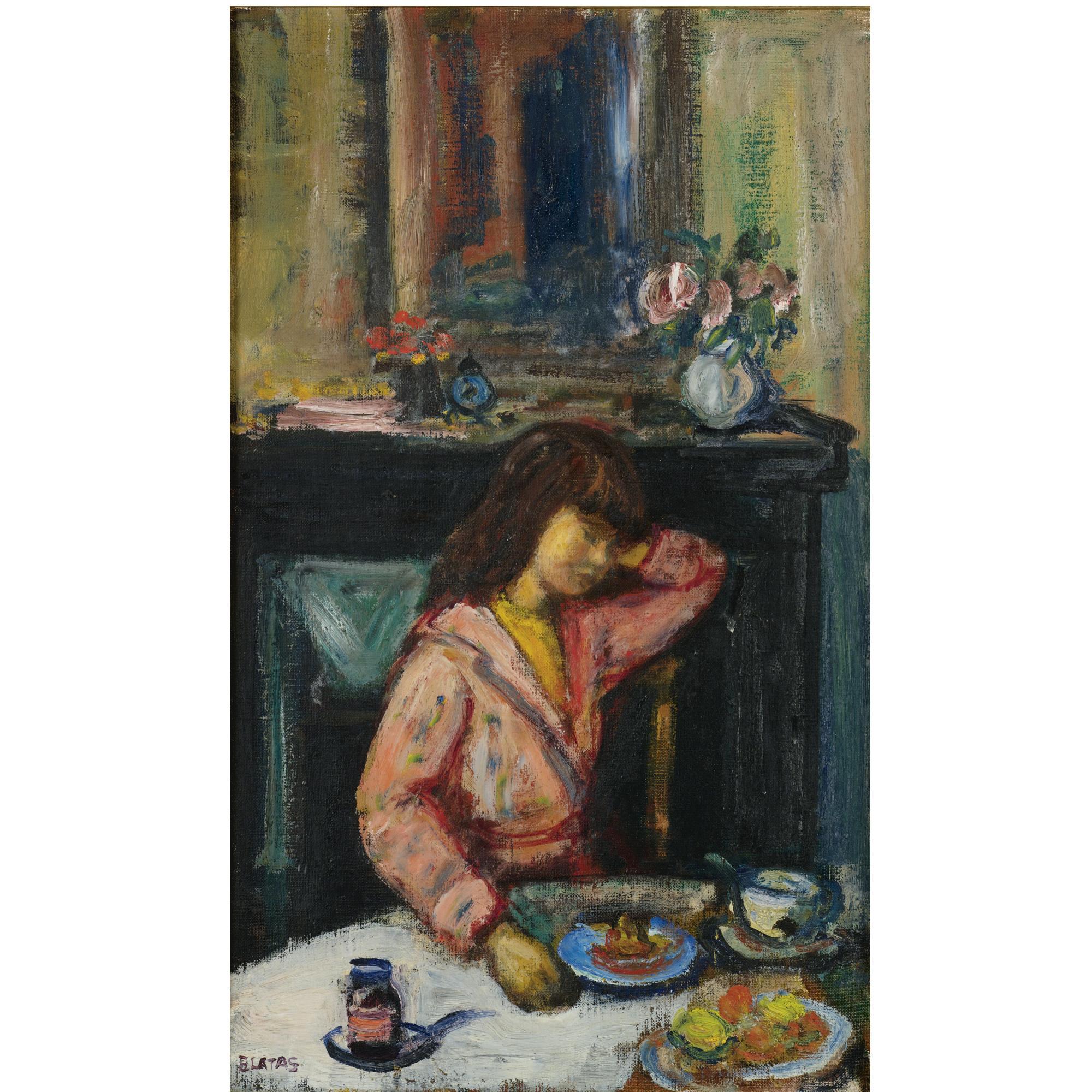 Arbit Blatas - Girl At Breakfast