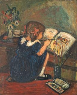 Arbit Blatas - The Artist\'s Daughter