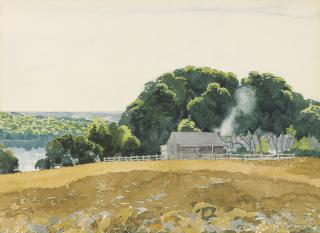 Archibald Bertram Webb - Early Morning, Augusta (Western Australia)