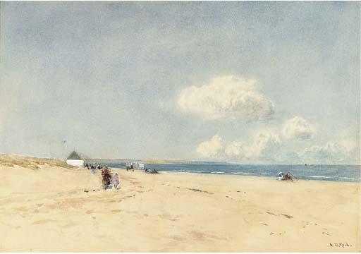 Archibald David Reid, A.R.S.A., R.S.W., R.O.I. - A Bathing Place