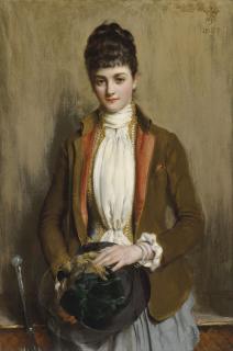 Archibald James Stuart Wortley - Portrait of Miss Dorothea Gwladys Tombs, later Lady Butler
