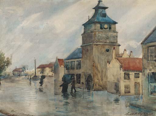 Archibald Kay, R.S.A., R.S.W. - Grail, Kingdom of Fife