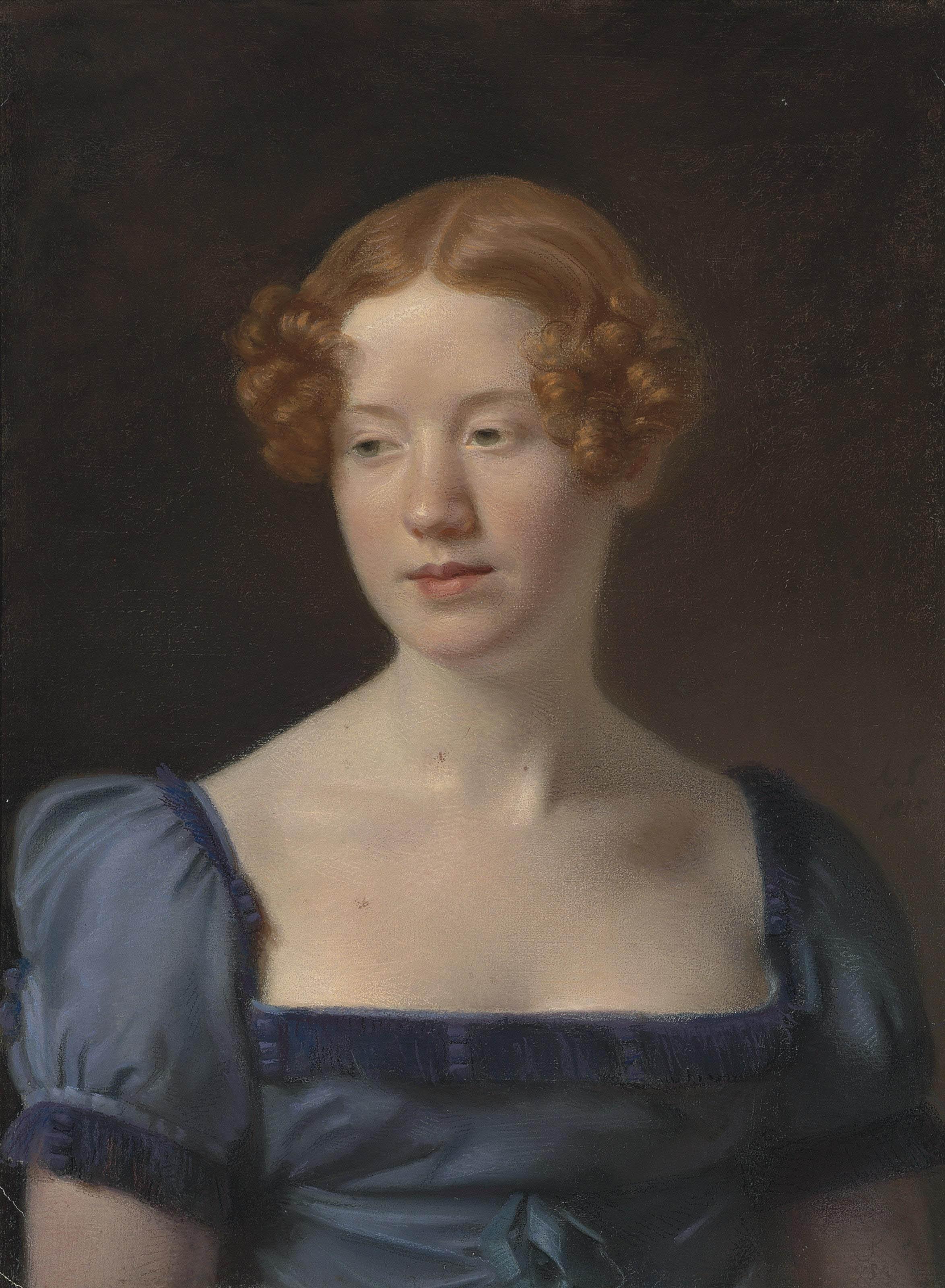 Archibald Skirving - Portrait of a young lady, possibly Lady Pringle, née Emilia Anne MacLeod (1786-1830)