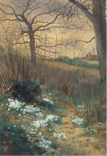 Archibald Thorburn - An Early Spring Morning