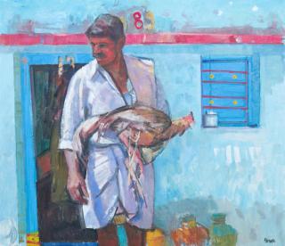 Archie Forrest RGI - Market Day