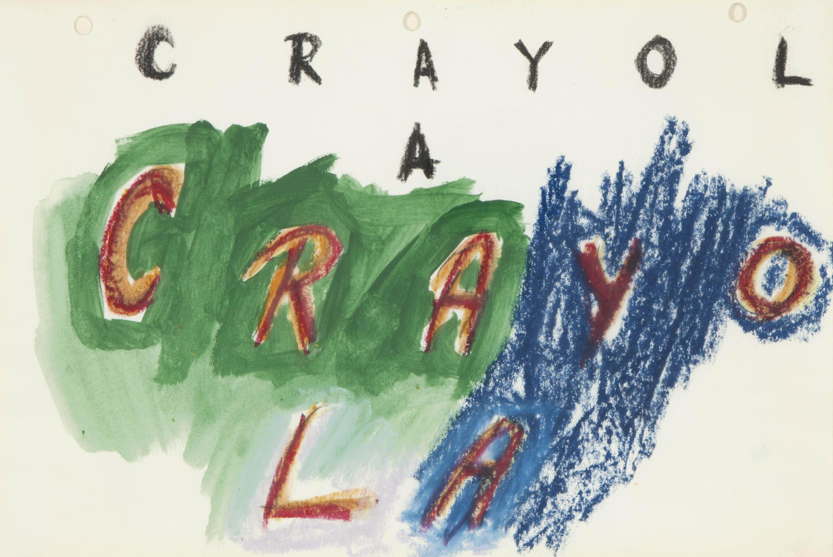 Archie Rand - Crayola Crayon