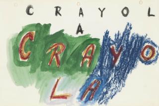 Archie Rand - Crayola Crayon