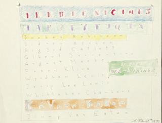 Archie Rand - Untitled (Album Covers): Four Works