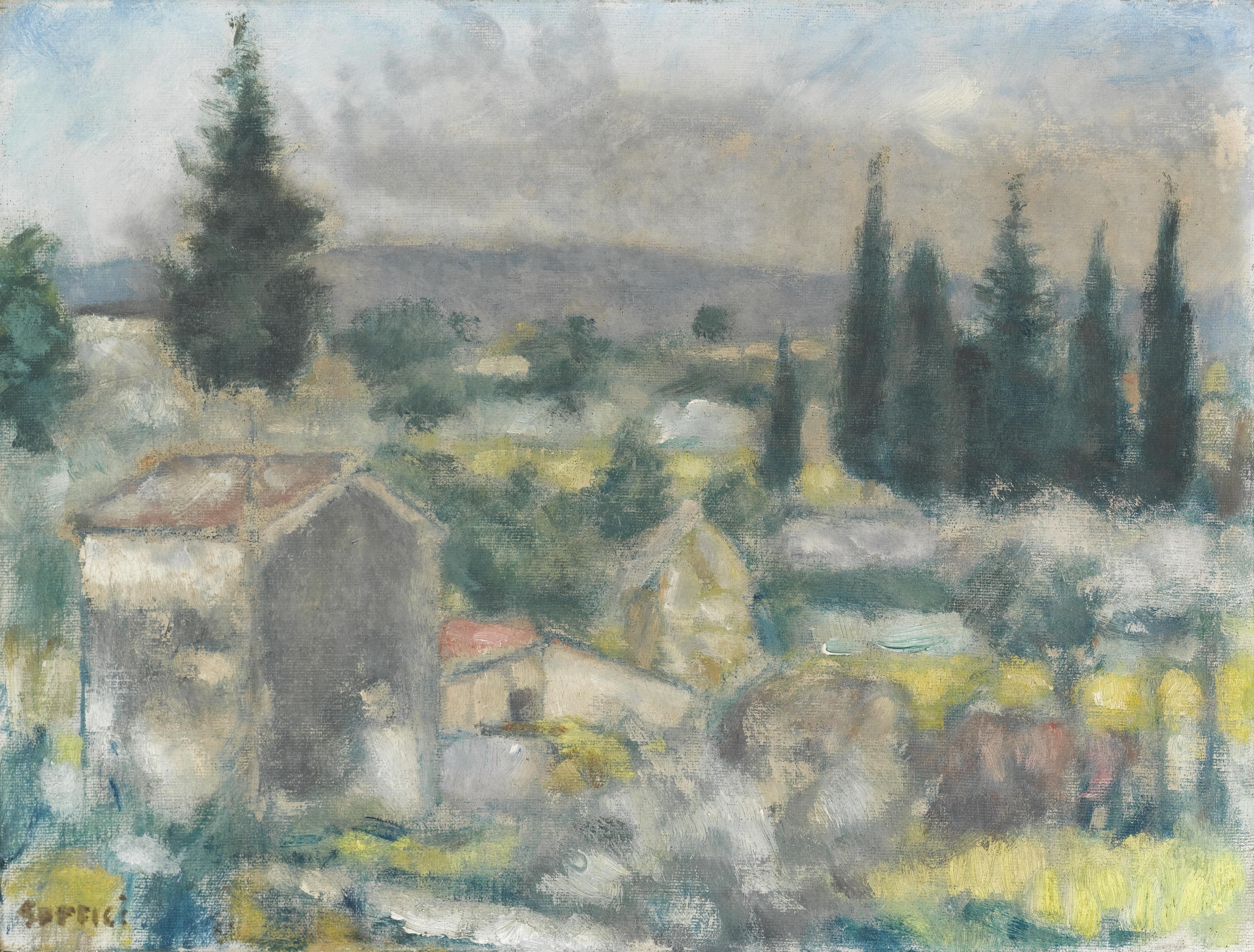 Ardengo Soffici - Campagna Toscana