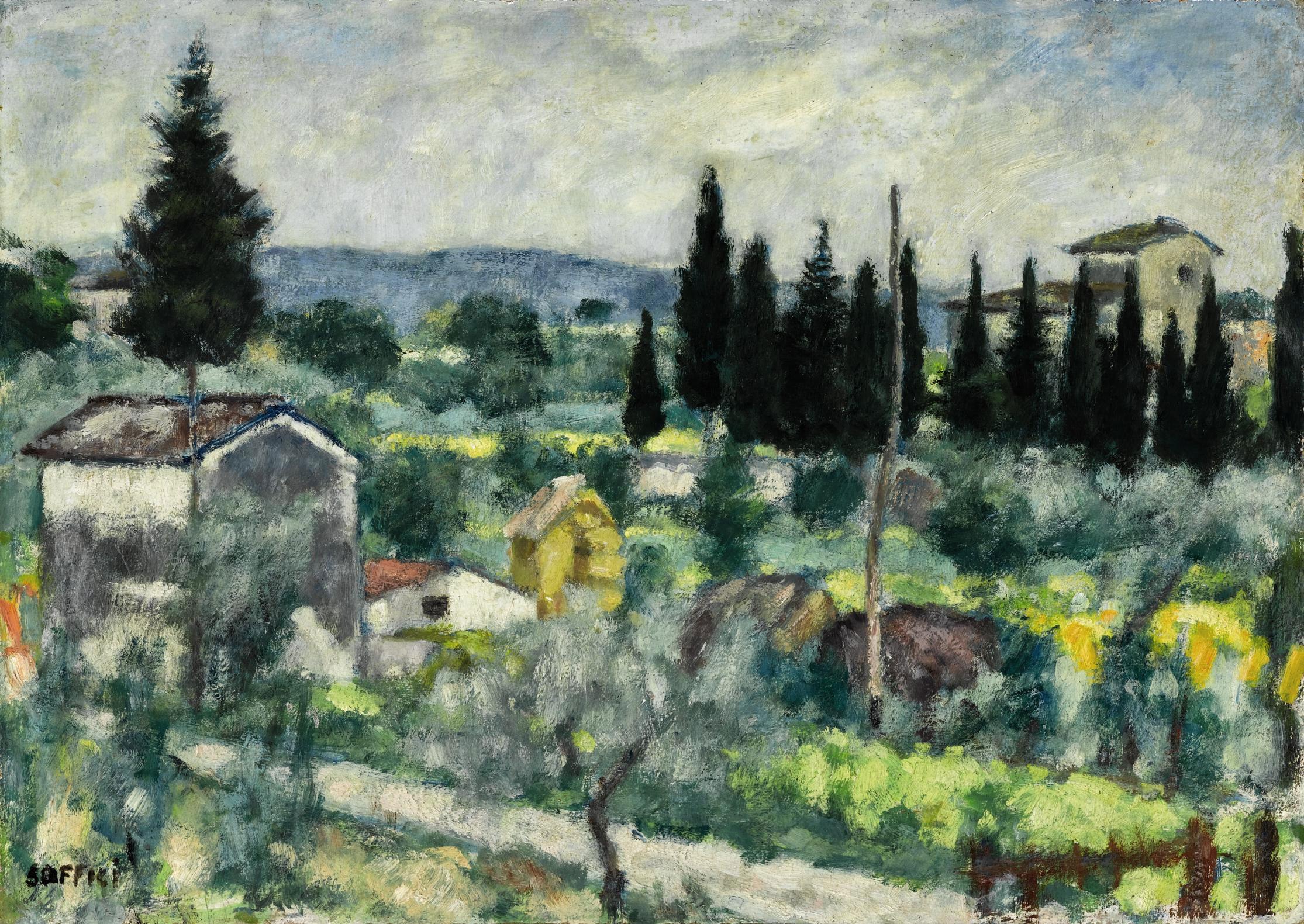Ardengo Soffici - Campagna toscana