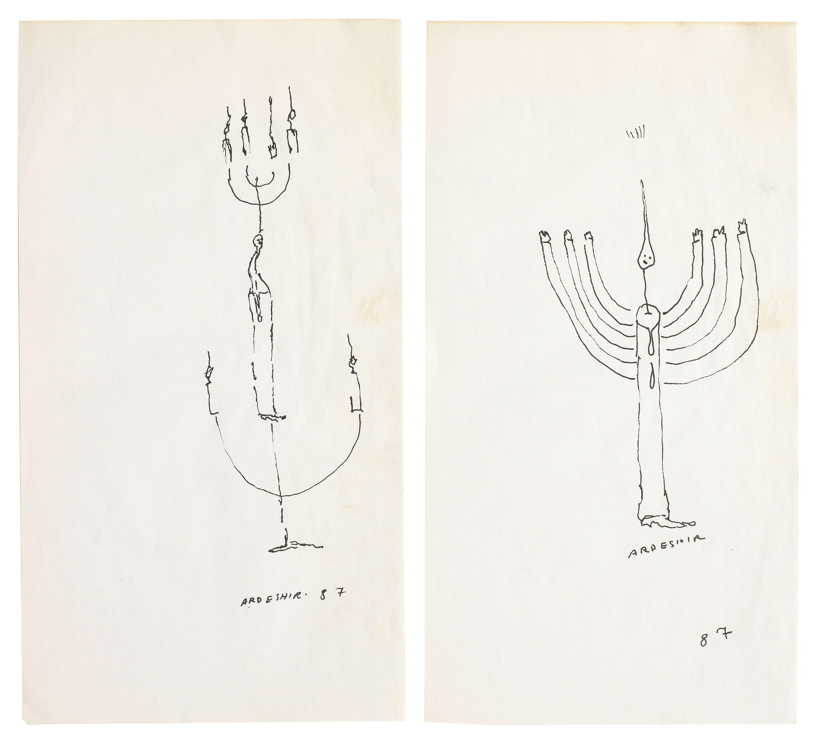 Ardeshir Mohasses - Menorahs