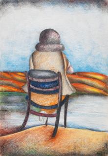 Ardeshir Mohasses - Untitled (Ghorbat)