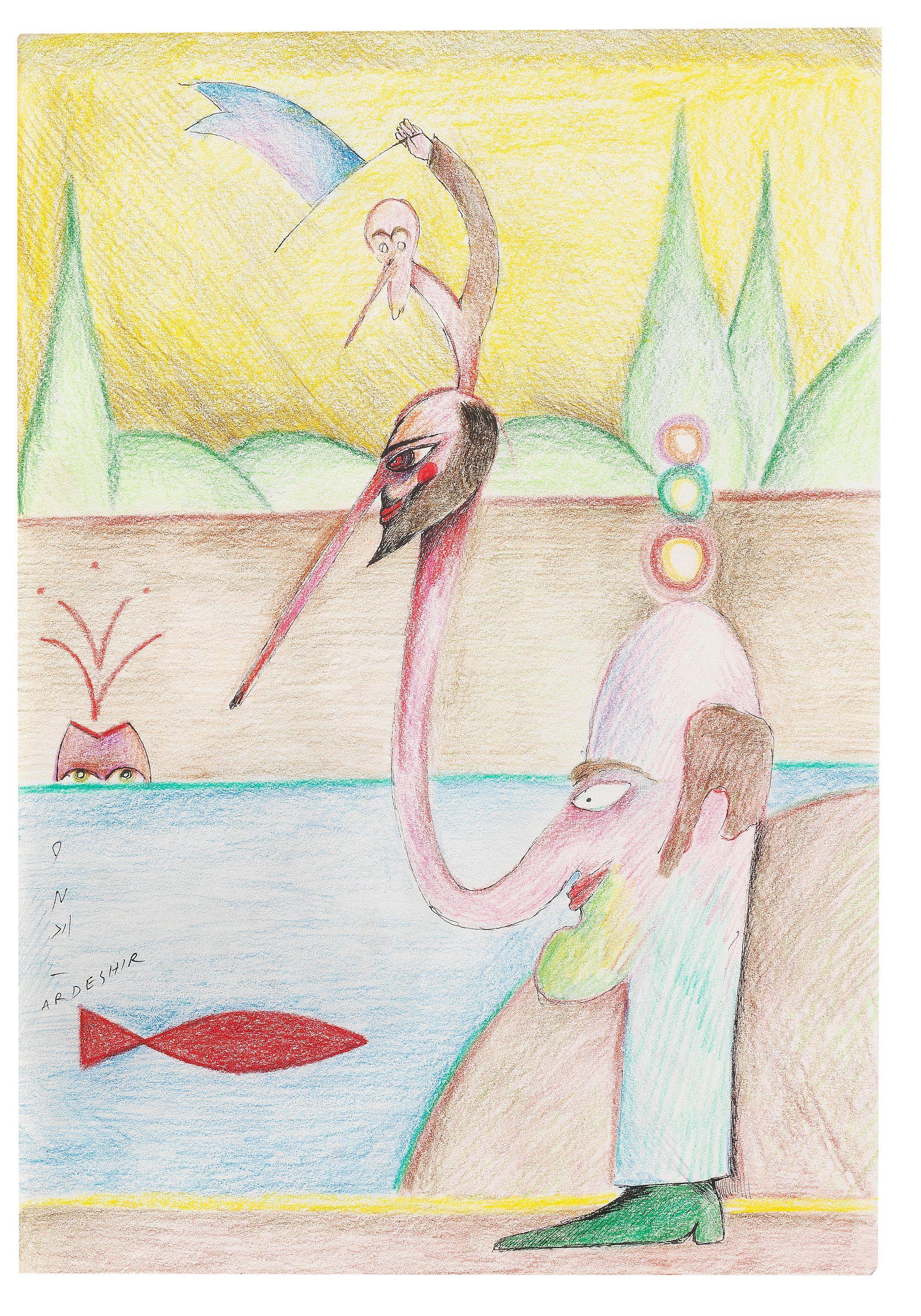 Ardeshir Mohasses - Untitled