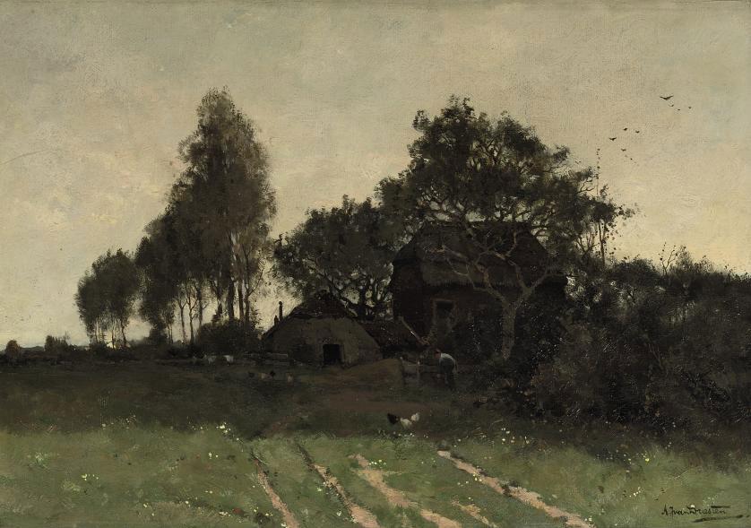 Arend Jan Van Driesten - By the farmhouse