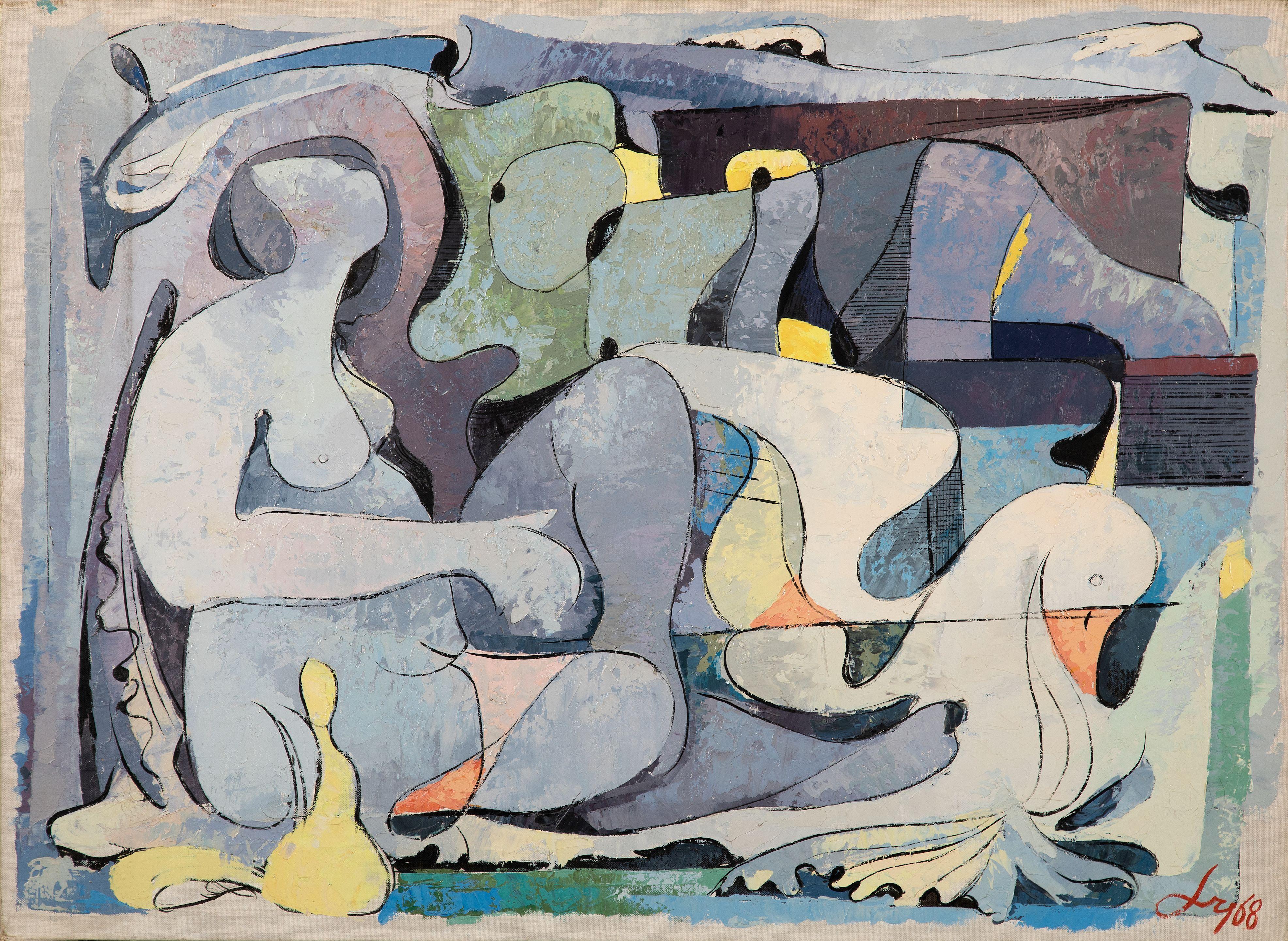 Argyris Stylianidis - Leda et le cygne