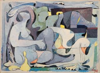 Argyris Stylianidis - Leda et le cygne