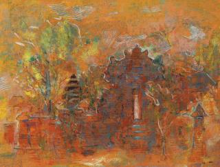 Arie Smit - A temple complex