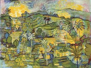 Arie Smit - Bali hill country