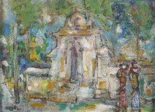 Arie Smit - Balinese temple