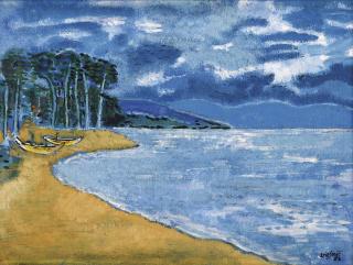 Arie Smit - By the Beach